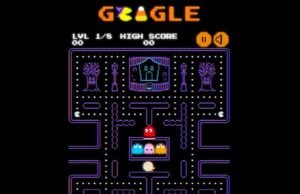 Halloween Pac-Man A Google Doodle merít a szellemekért