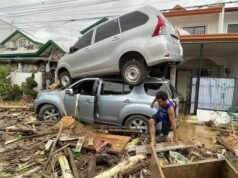 Legkevesebb 26-an haltak meg a Kalmaegi tájfun után, amely a Fülöp-szigeteken hordókon áthaladt