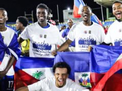 A #TheMoment Haiti több mint 50 év után először jutott ki a világbajnokságra