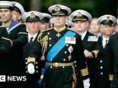 King azt akarja, hogy Andrew elveszítse utolsó katonai címét, mondja a miniszter