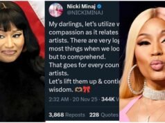 Emeljük fel bölcsességgel a nigériai művészeket, nagyon logikusak – Nicki Minaj