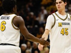 A Missouri Tigers fölényes győzelmet arat Dél-Dakotán, 102-68-ra