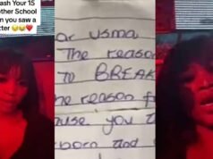 Lady megosztja a 15 éves bátyja iskolai egyenruhájában talált szakítási levél részleteit