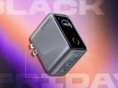 Ez a 3 portos Anker töltő 38 dollár kedvezmény a Black Friday alkalmával, és megoldja az összes kimeneti problémát