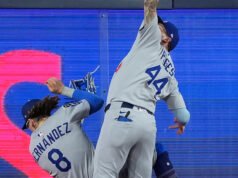 A Dodgers Andy Pages valószerűtlen fogást tesz, hogy megakadályozza a World Series kiesését