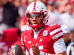 Dylan Raiola utolsó snapjét játszhatta a Nebraska színeiben