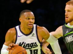 Russell Westbrook csatlakozik a ritka kétjátékos klubhoz karrierje mérföldkövével
