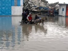 Legalább 12 palesztin meghalt vagy eltűnt Gázában az árvizek pusztítása miatt