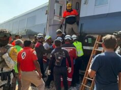 A vonat kisiklása 13-an halt meg Dél-Mexikóban