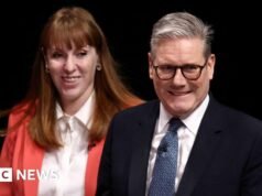 Angela Rayner visszatér a kabinetbe, mondja Keir Starmer