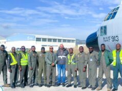 A Burkina Fasóban őrizetbe vett NAF C-130-as kompjárat végre megérkezik Portugáliába