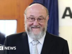 A főrabbi unokatestvére 15 „rémisztő” percig bujkált