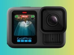 A Gopro Hero13 Black akciókamera 319 dollárra csökken 26%-os kedvezménnyel