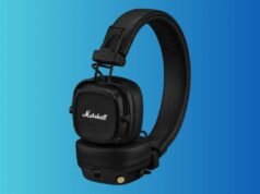 A Marshall Major V fejhallgató 89,99 dollárra csökkent a Best Buy-nál, így 60 dollárt takaríthat meg