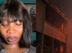 Nagy nigériai torony tűz; „Épp elérem” – A hölgy, akinek az üzletét érintette, figyelmezteti a vásárlókat