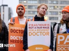 Az orvosok a héten megszavazták az ötnapos sztrájkot Angliában