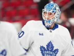 Új mélypontra került a Maple Leafs kapushelyzete Woll sérülése miatt
