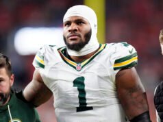 A Packers játékosa, Micah Parsons érintés nélküli sérülést szenved a Broncos ellen