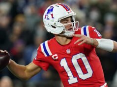 A Patriots QB Drake Maye megerősítette az MVP-ügyet az „MNF” győzelemben