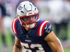 Pats’ Elliss üzenetet küld a Giants’ Dartnak, miután roppant találatot kapott